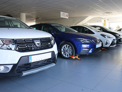 Stock de coches de segunda mano en Las Rozas