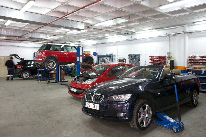 Taller de coches en Las Rozas