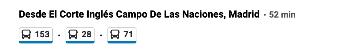 Cómo llegar en Autobus desde Campo de las Naciones