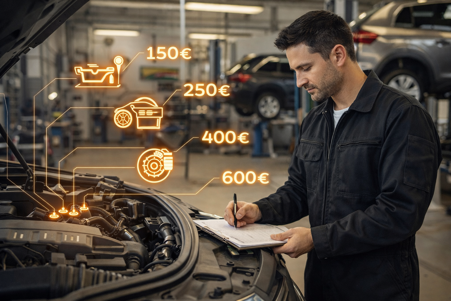Revisiones periódicas y mantenimiento preventivo: ¿cuánto cuesta realmente tener tu propio coche en 2026?